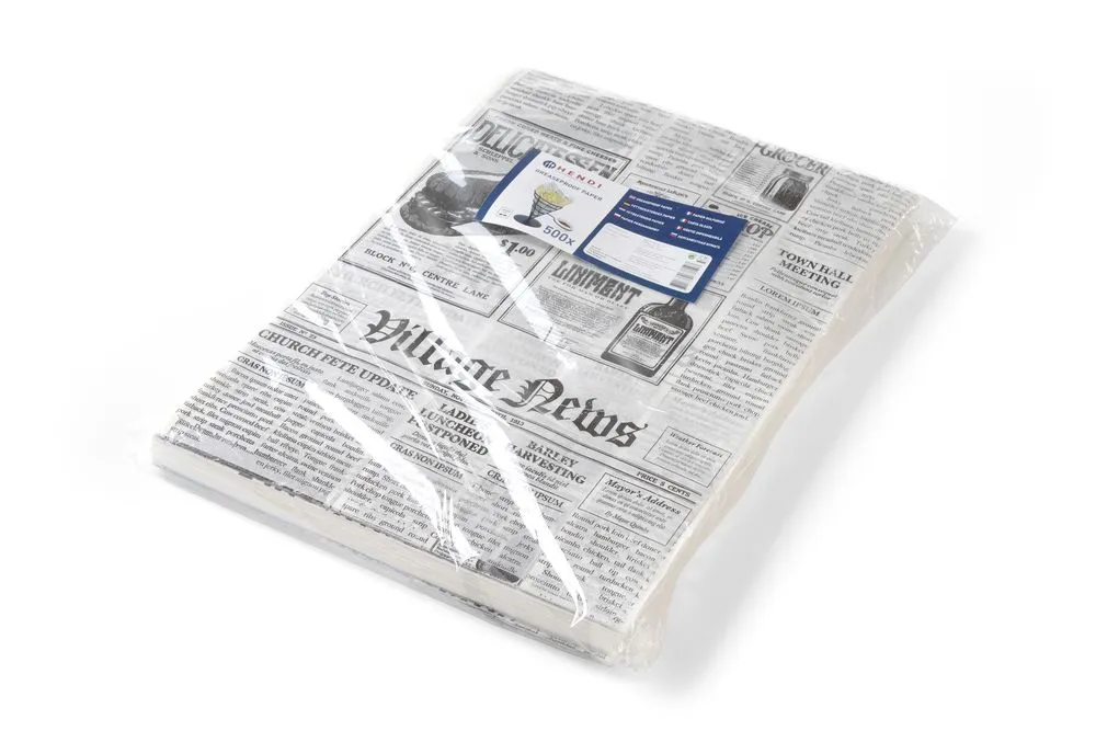 Backpapier Druckzeitung - 250 x 350 mm - 500 Stück