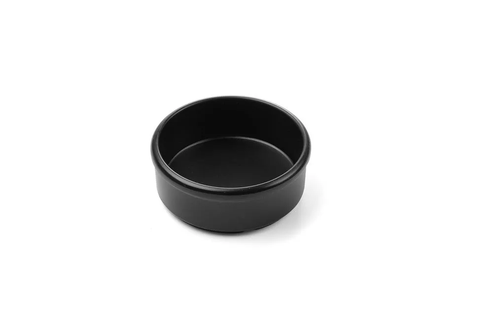 Saucière Schwarz aus Melamin - Set von 3