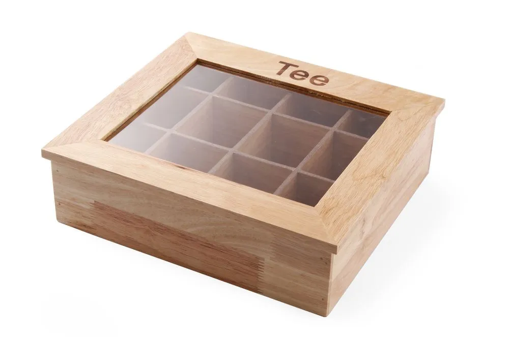 Teebox aus Holz