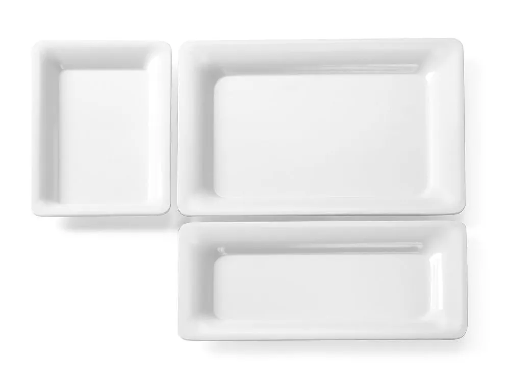 Gastronorm-Schale mit glattem Rand - GN 1/2 - H 20 mm