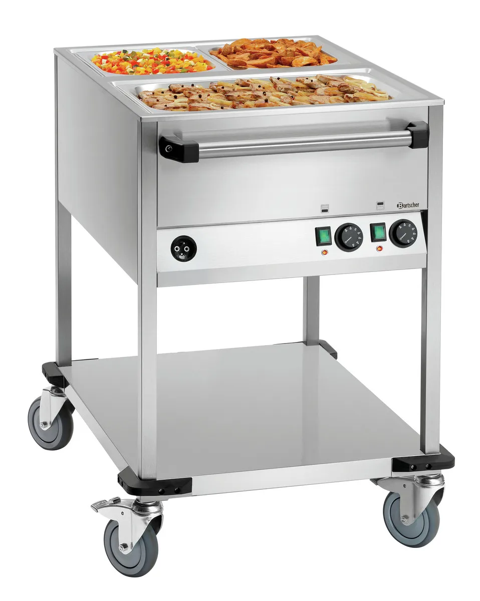 Bain-Marie-Wagen - 2 GN 1/1