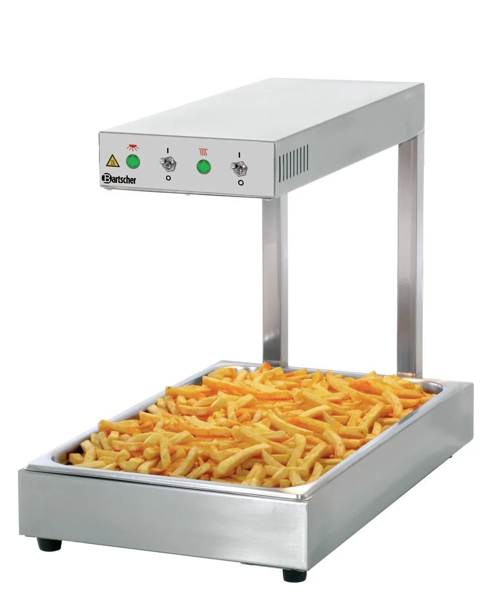 Wärmelampe für Pommes Frites GN 1/1
