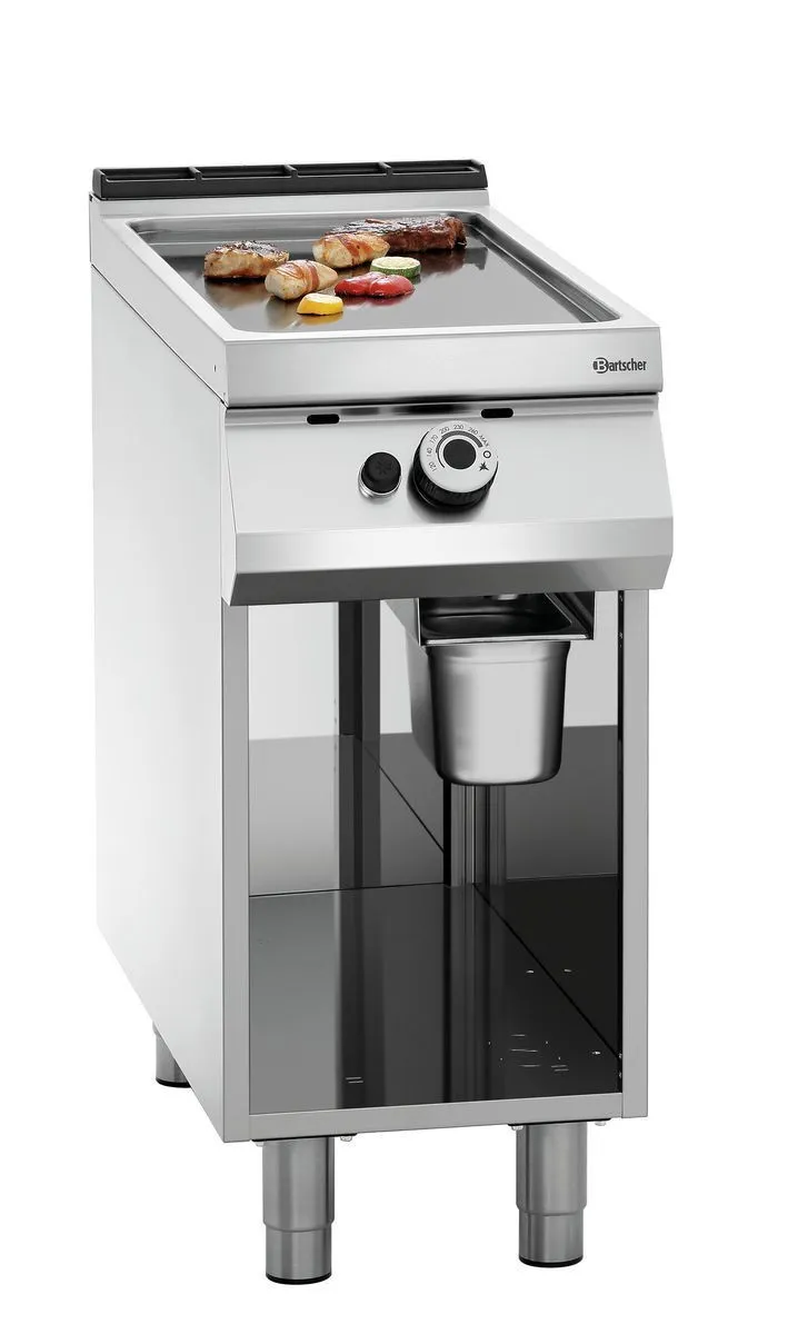 Glatte Snackplatte - L 400 mm - Gas