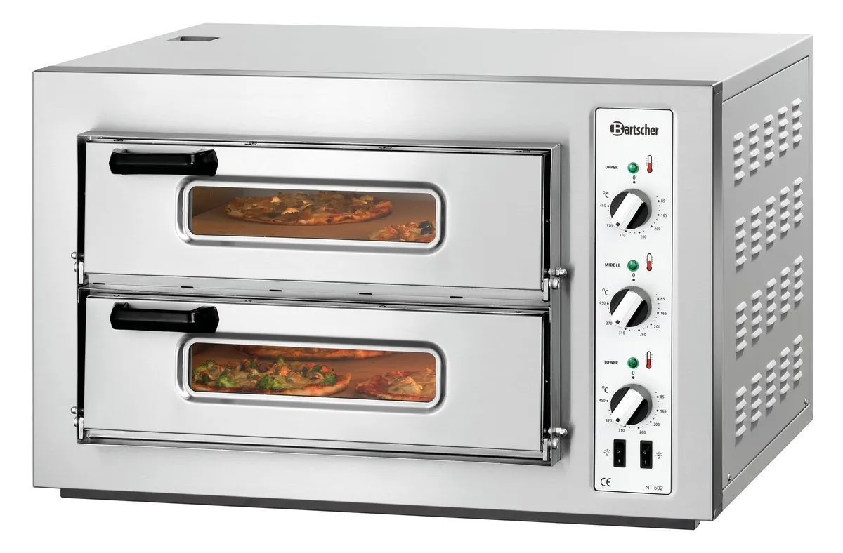 Pizzaofen - 2 x 4 Pizzen