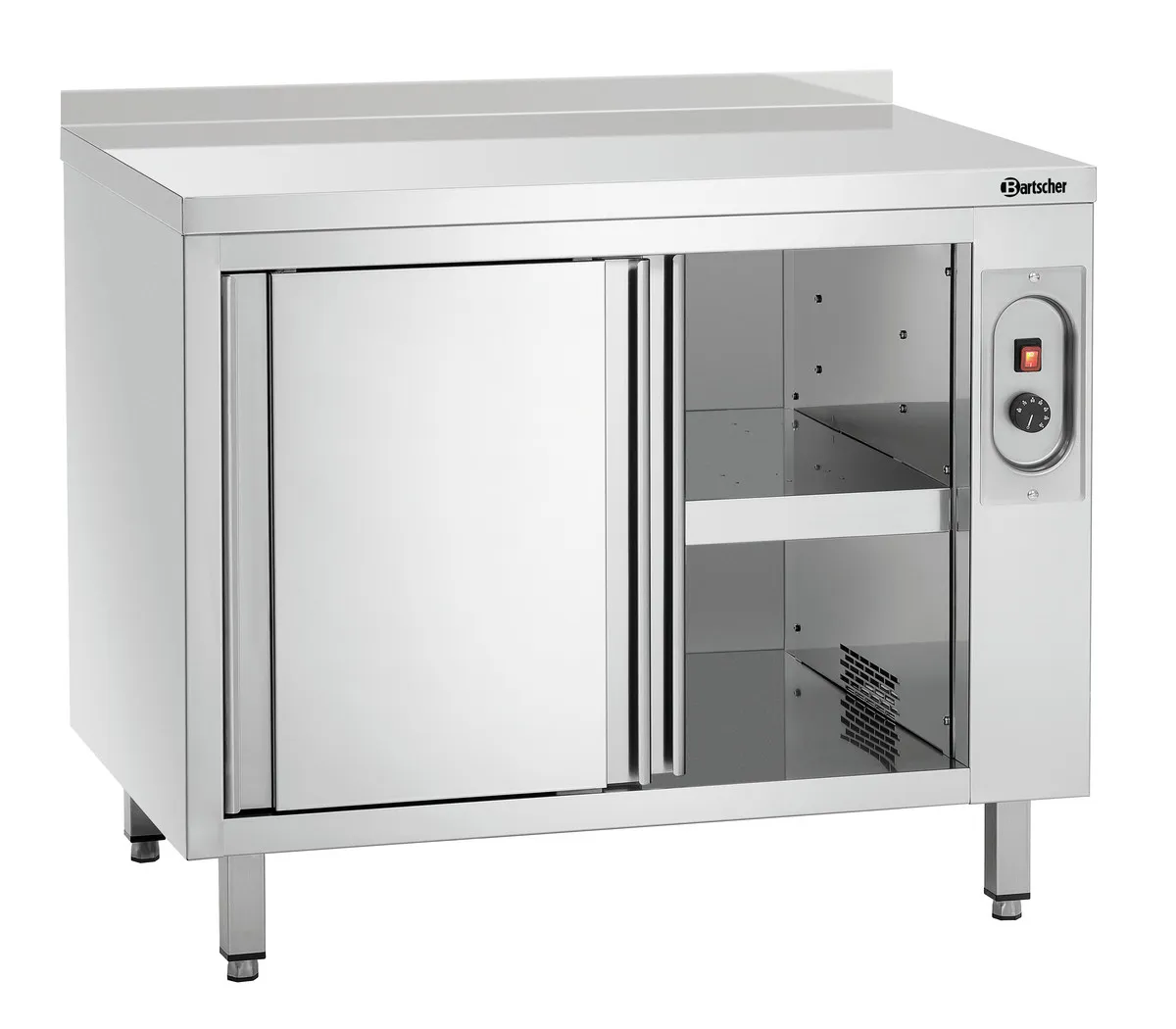 Wärmeschrank mit Rückwand - B 1000 x T 700 mm
