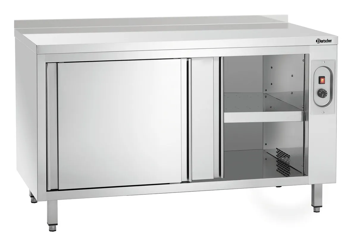 Wärmeschrank mit Rückwand - B 1400 x T 700 mm