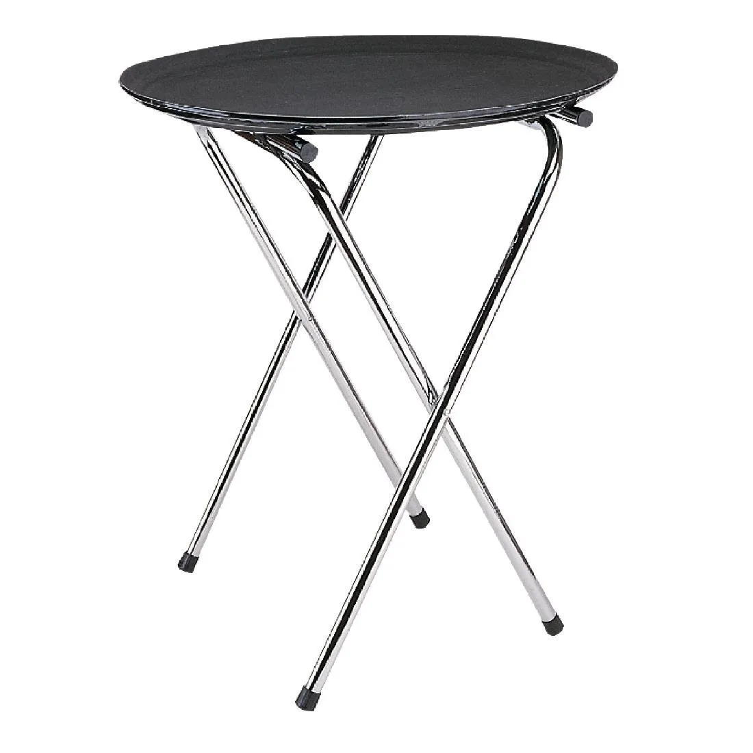 Unterstützung für Ovalen Kunststoff-Antirutsch-Tablett - 725 x 395 mm