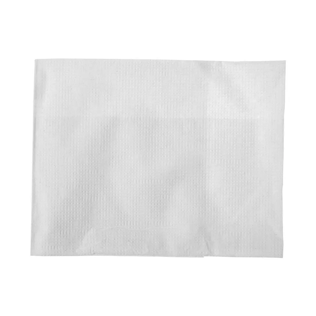 Weiße Servietten Einfache Schicht 1-lagig - 90 x 120 mm - Packung mit 6000