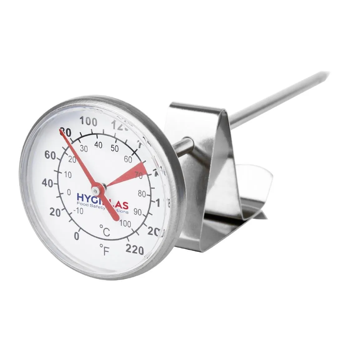 Kaffee- und Milchthermometer 125 mm