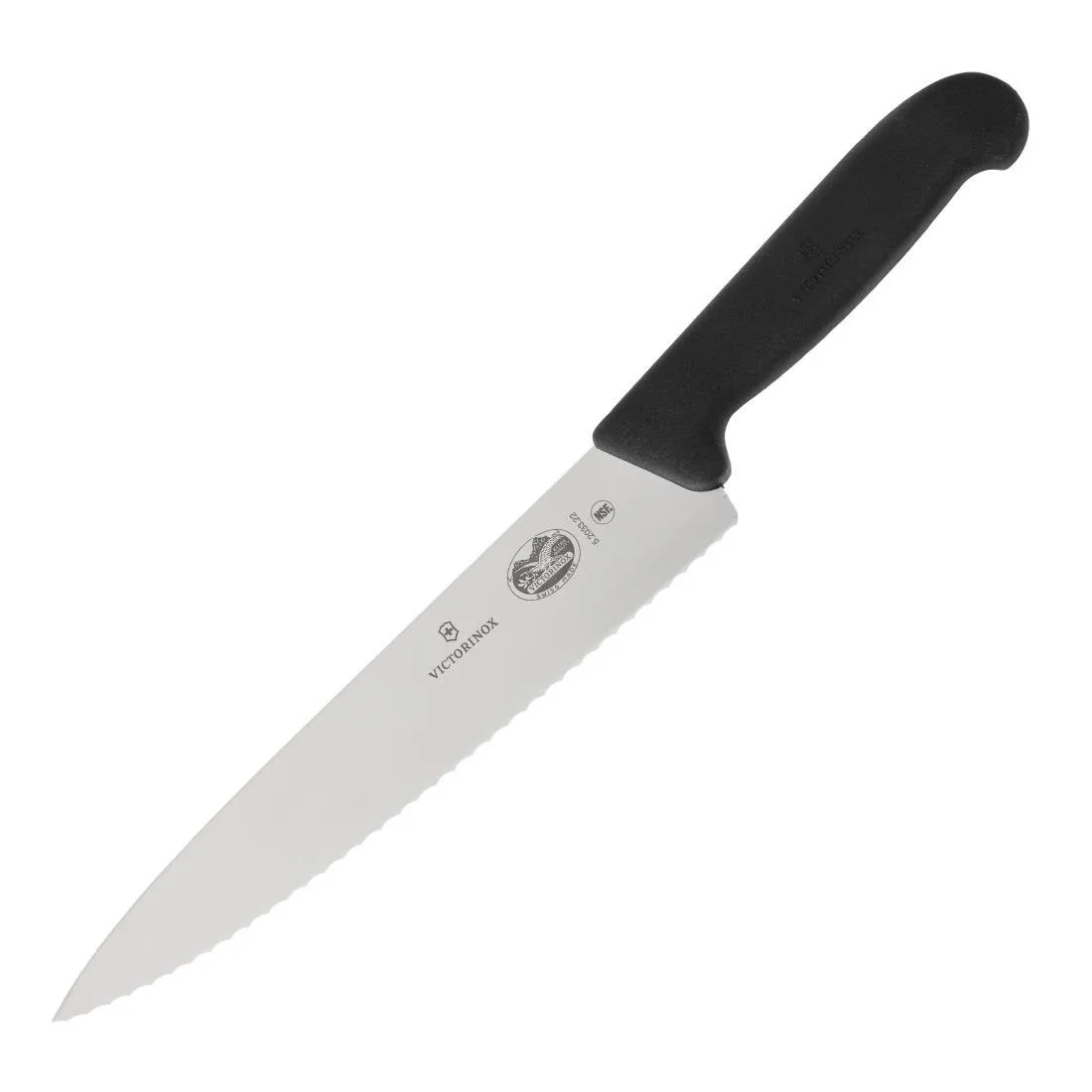 Messer mit gezackter Klinge 22 cm