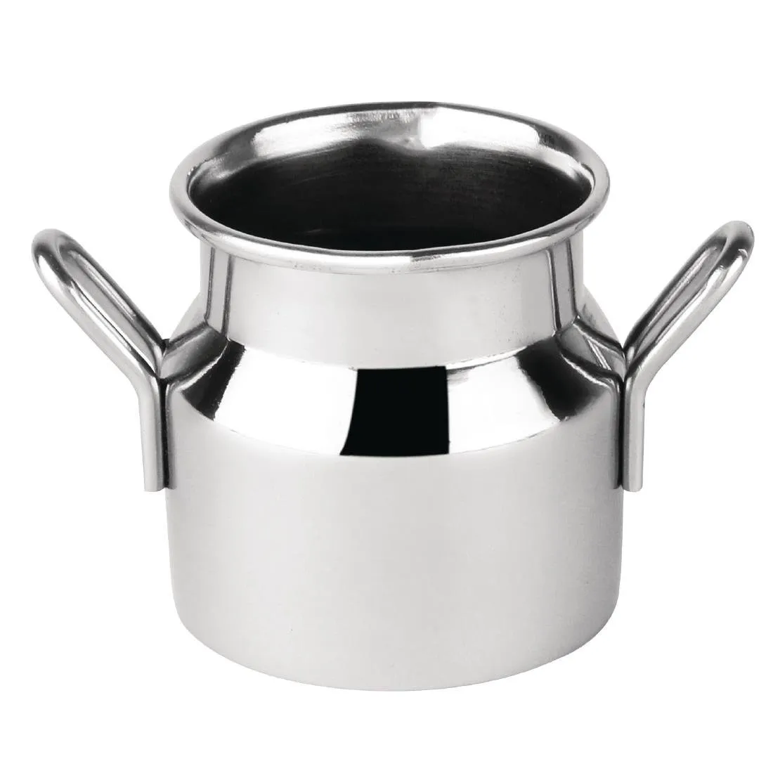 Mini Milchkanne aus Edelstahl - 60 ml