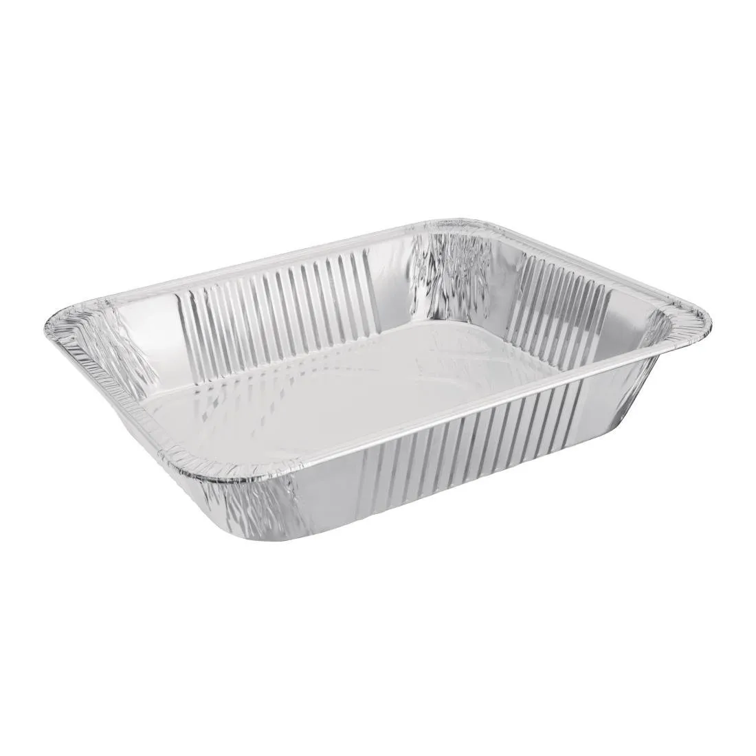 Rechteckige Aluminiumschale GN 1/2 - 3,6 L - Packung mit 5
