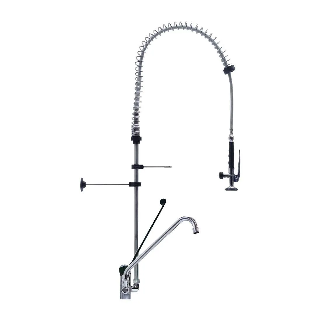 Brausekopf mit kleinem Einloch-Wasserhahn und berührungsloser Steuerung
