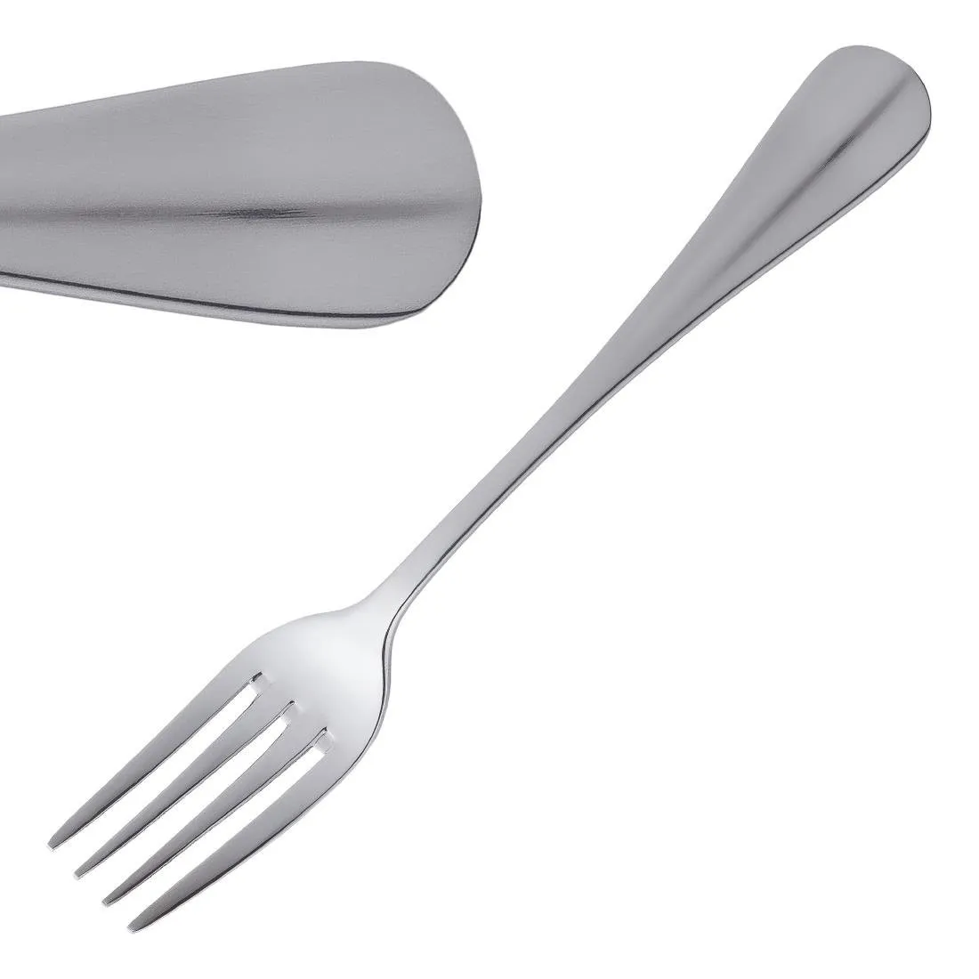 Dessertgabel Baguette - Set mit 12 Stück