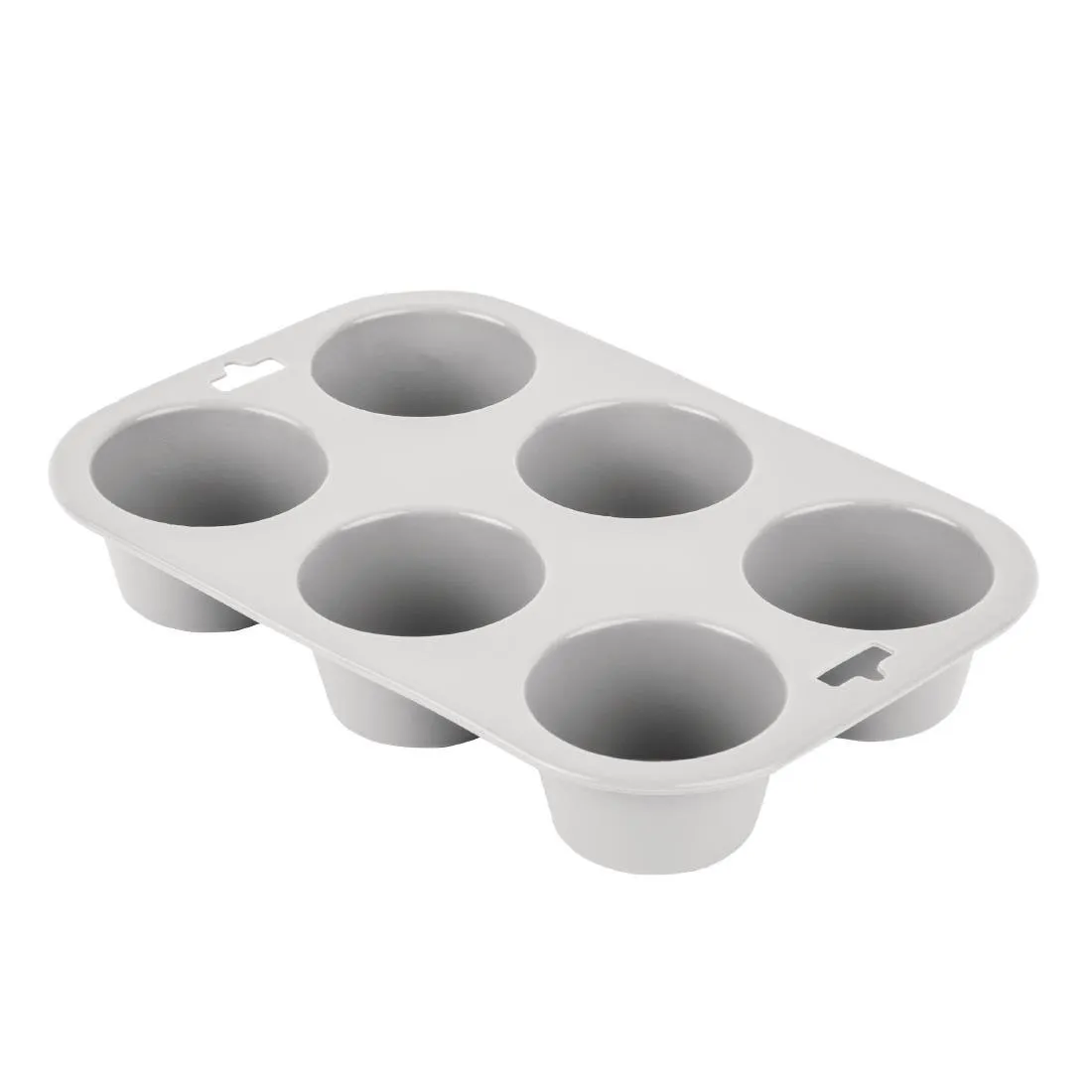 Flexibles Silikonbackblech - 6 Muffins