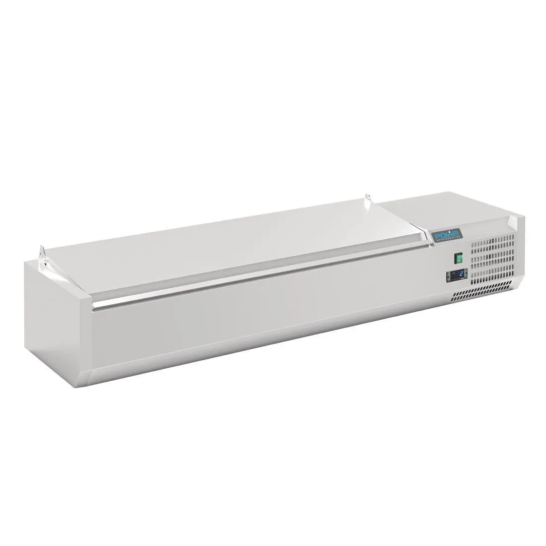 Saladette zum Aufstellen mit Deckel Serie G - 6 x GN 1/4
