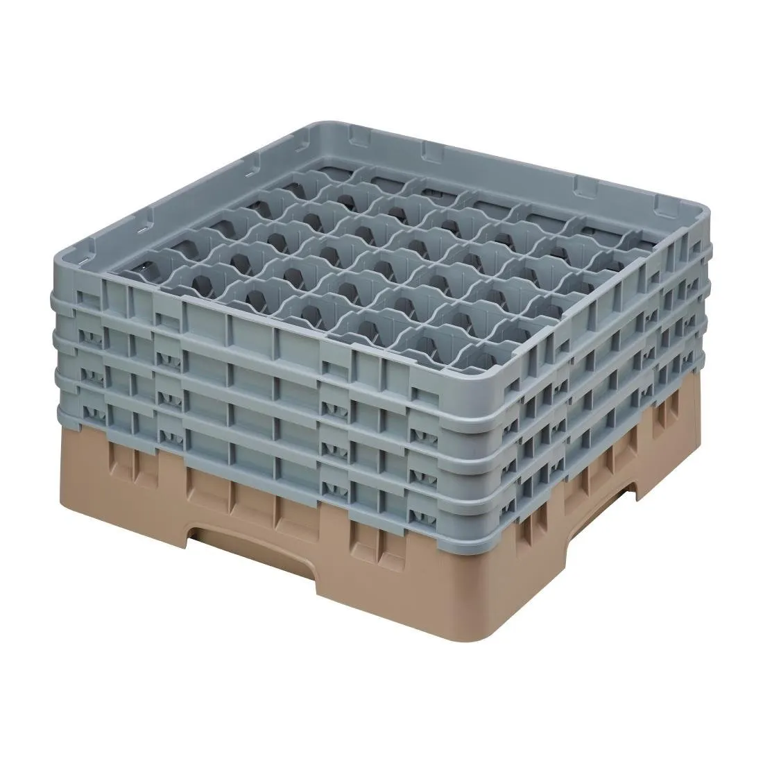 Gläserkorb 49 Fächer Camrack Beige maximale Höhe 215 mm