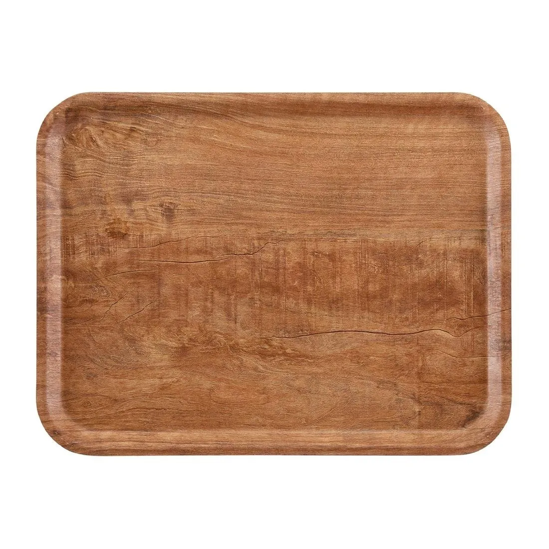 Laminatplatte Strukturoberfläche Madeira Olive Braun 430 mm