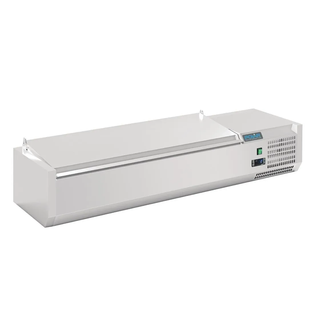Saladette zum Aufstellen mit Deckel Serie G - 5 x GN 1/4