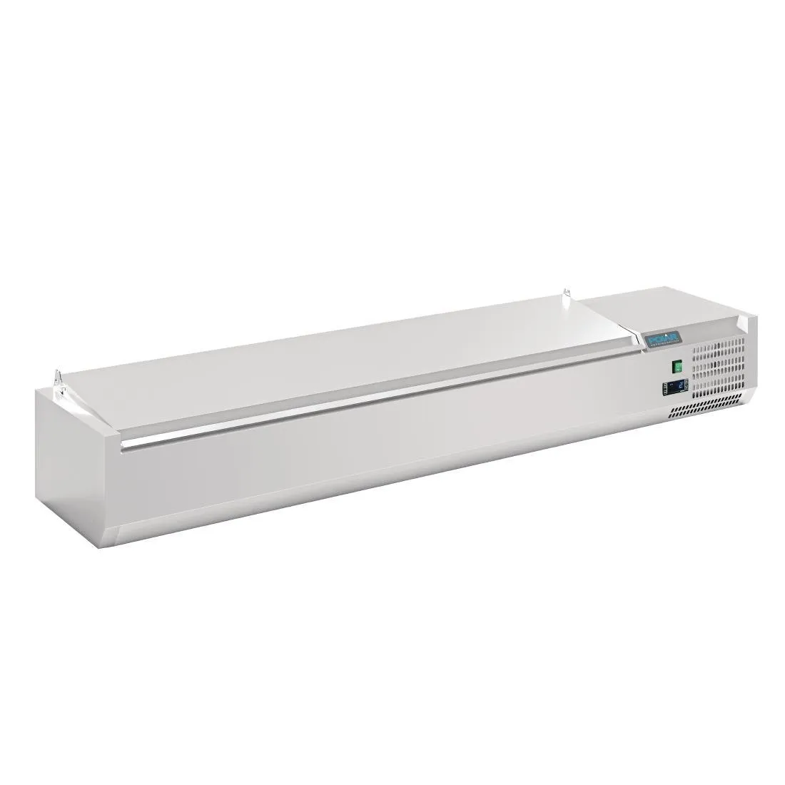 Saladette zum Aufstellen mit Deckel Serie G - 8 x GN 1/4