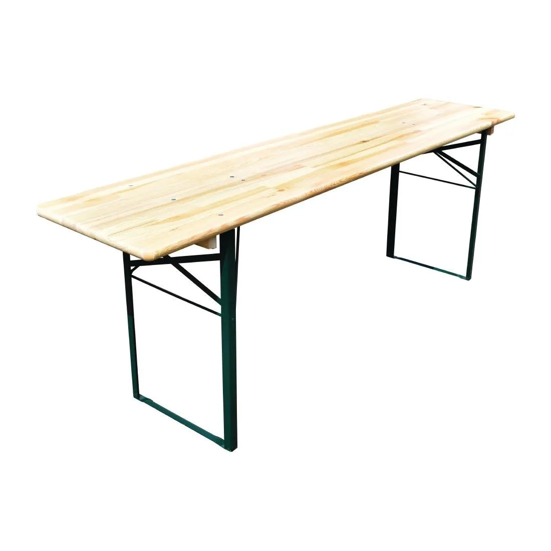 Klappbarer Tisch aus Fichte 220 x 50 cm