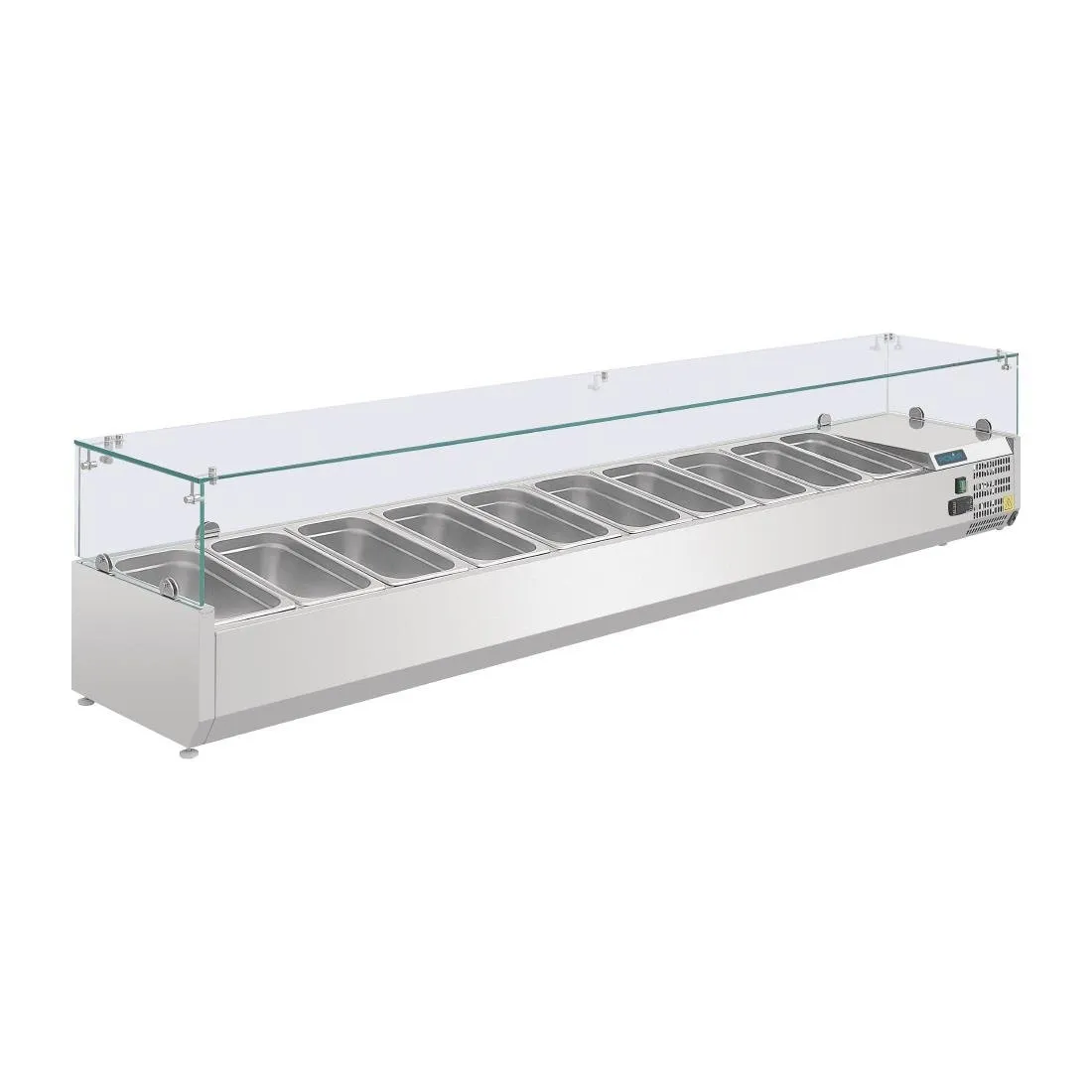 Kühlvitrine für Zutaten Serie G - 10 x GN 1/4