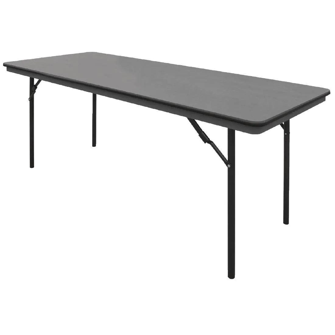 Rechteckiger klappbarer grauer Tisch aus ABS - 1830 mm