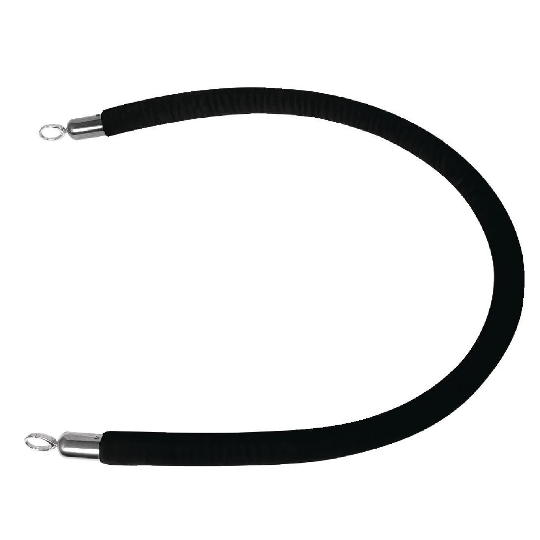 Schwarzes Empfangskabel - 2,5 m