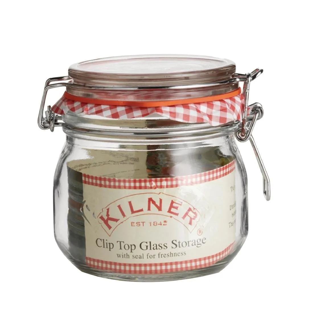 Einmachglas mit Clip-Verschluss - 0,5L