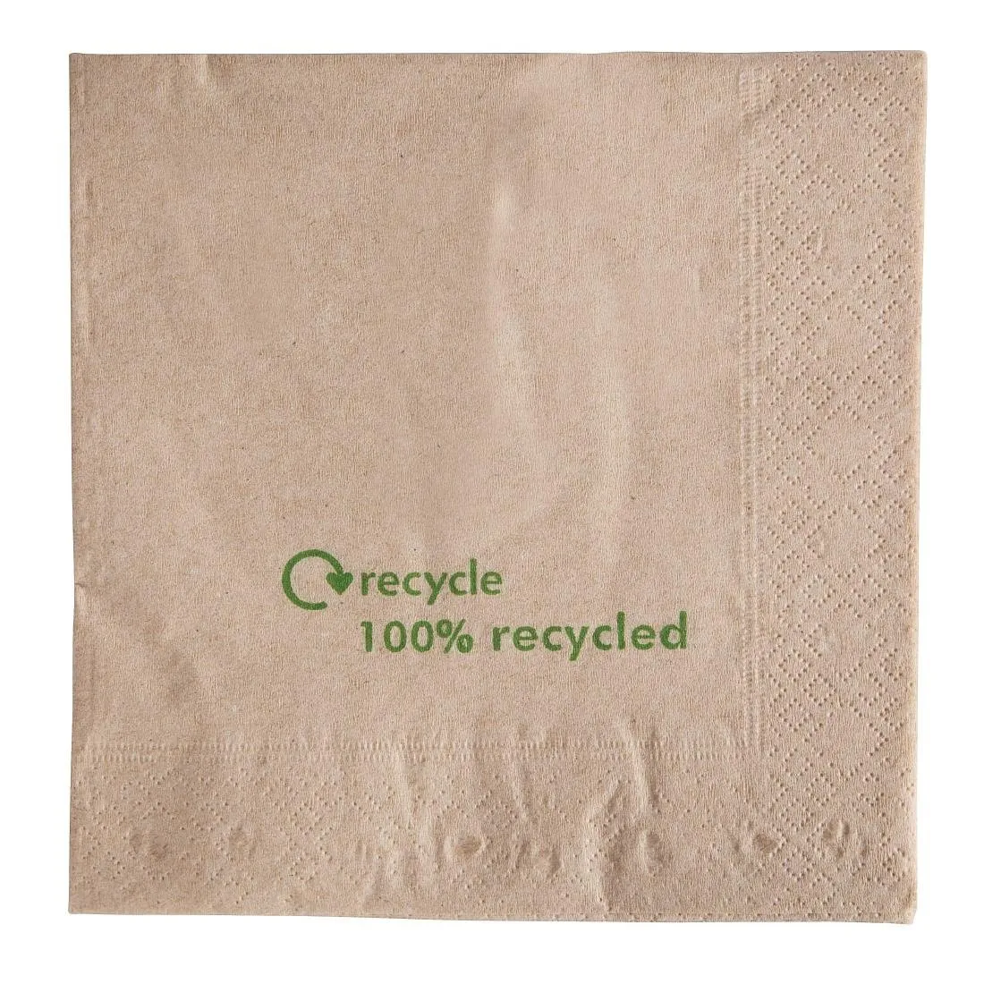 Doppellagige Servietten aus recyceltem Papier - Packung mit 2000 Stück
