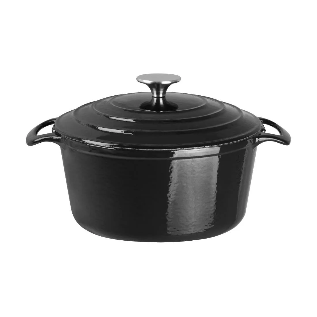 Bräter Rund Schwarz - 3,2L
