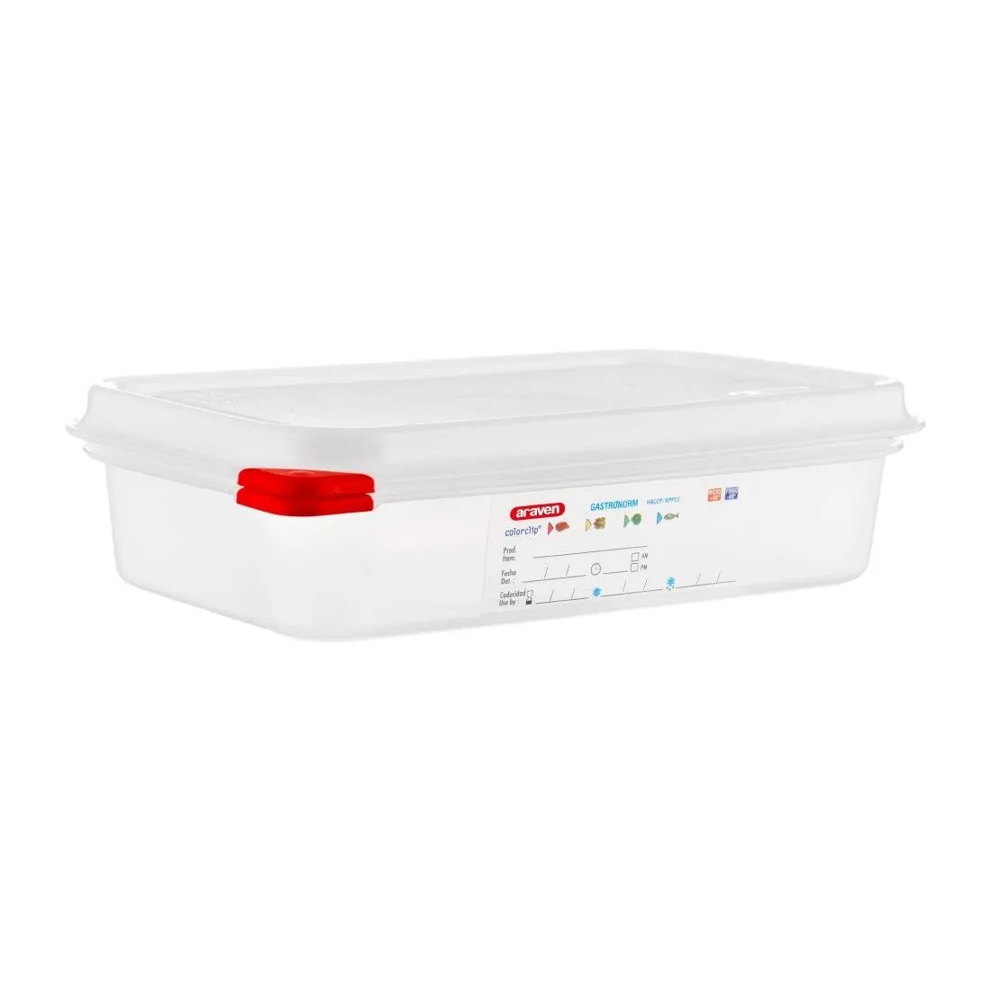 Lebensmittelbehälter GN1/4 - 1,8L - Set mit 4 Stück