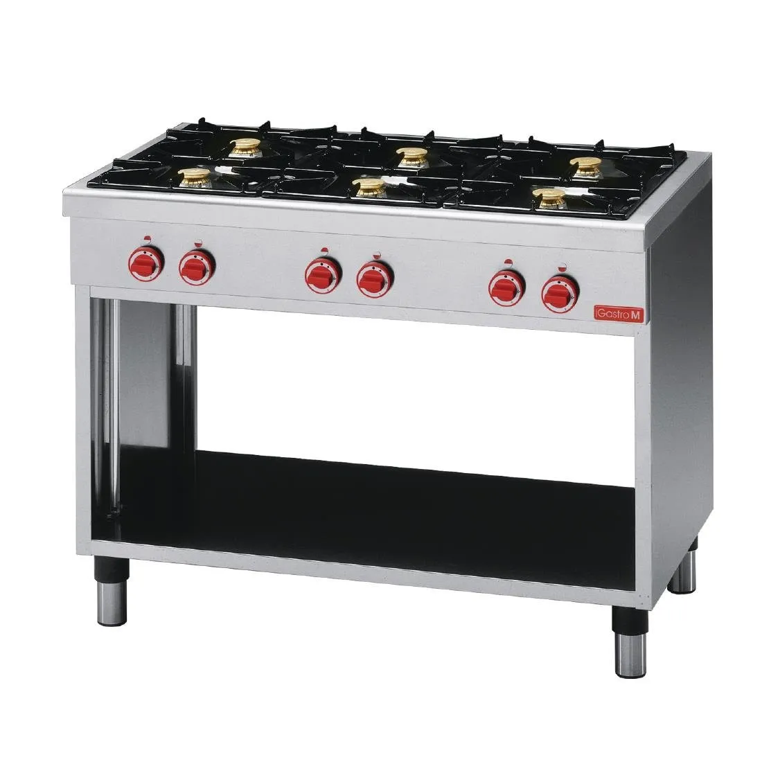 6 Lebhafte Gasflammen