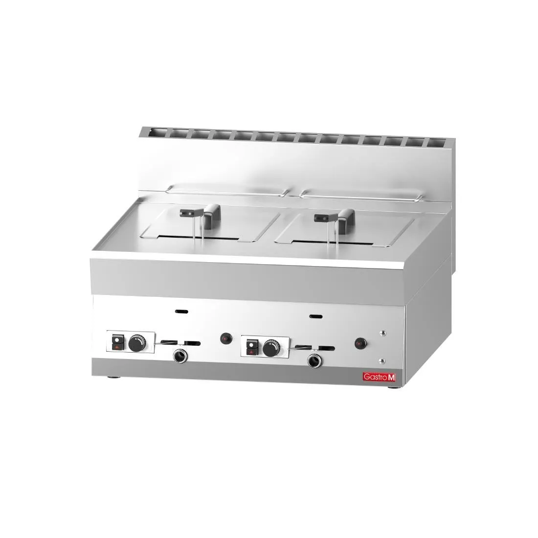 Fritteuse Gas 2 x 8L - B 650 mm