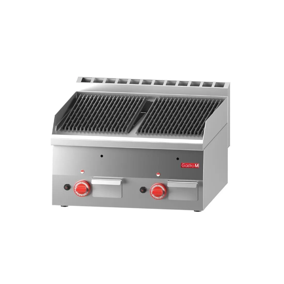 Grill mit Lavastein Gas - P 600 mm