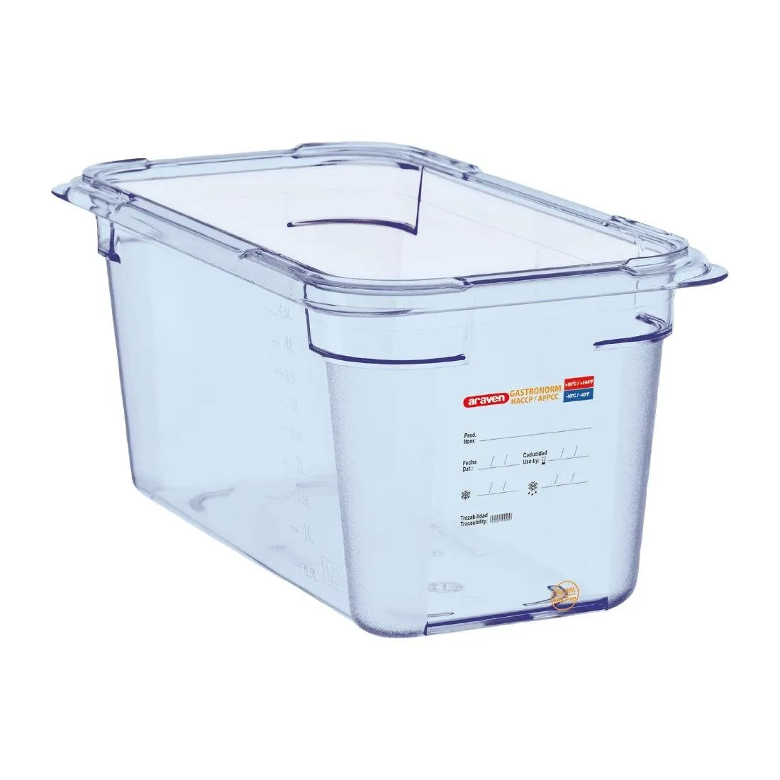 Hermetische Blaue Box Abs Gn1/3 150Mm