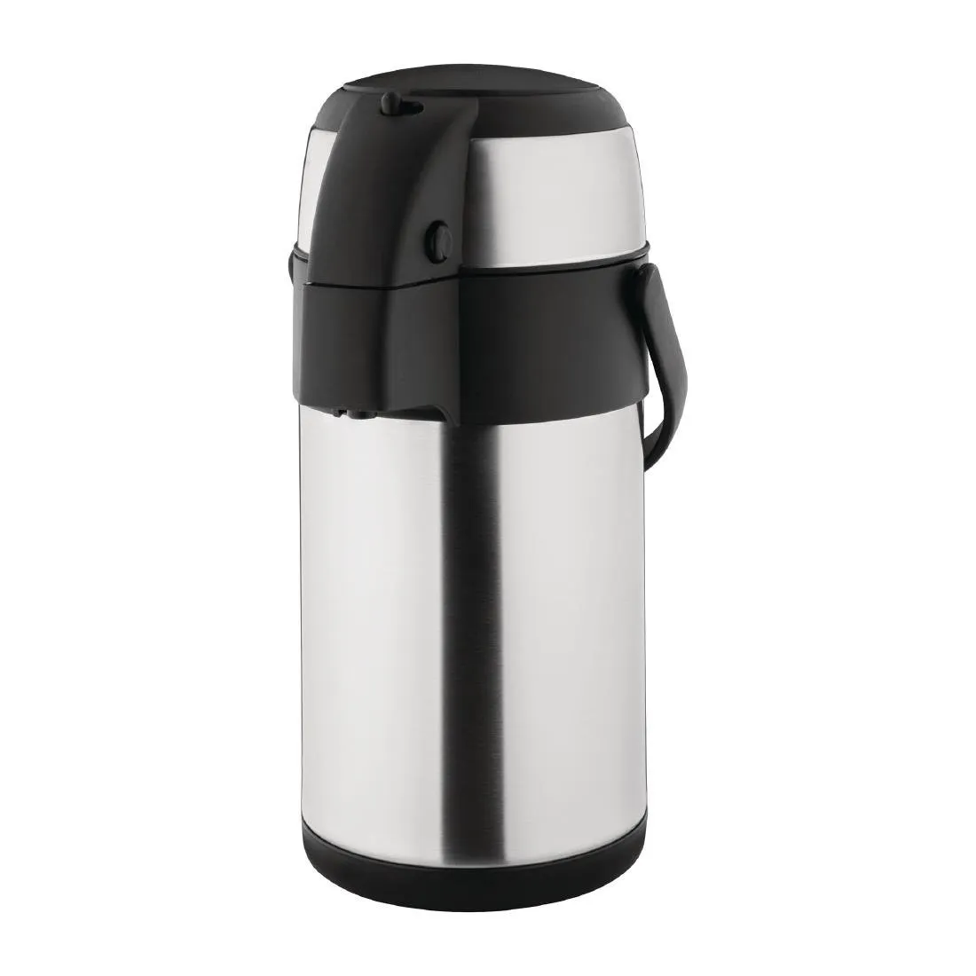 Krug mit Pumpe aus Edelstahl - 2,5 L