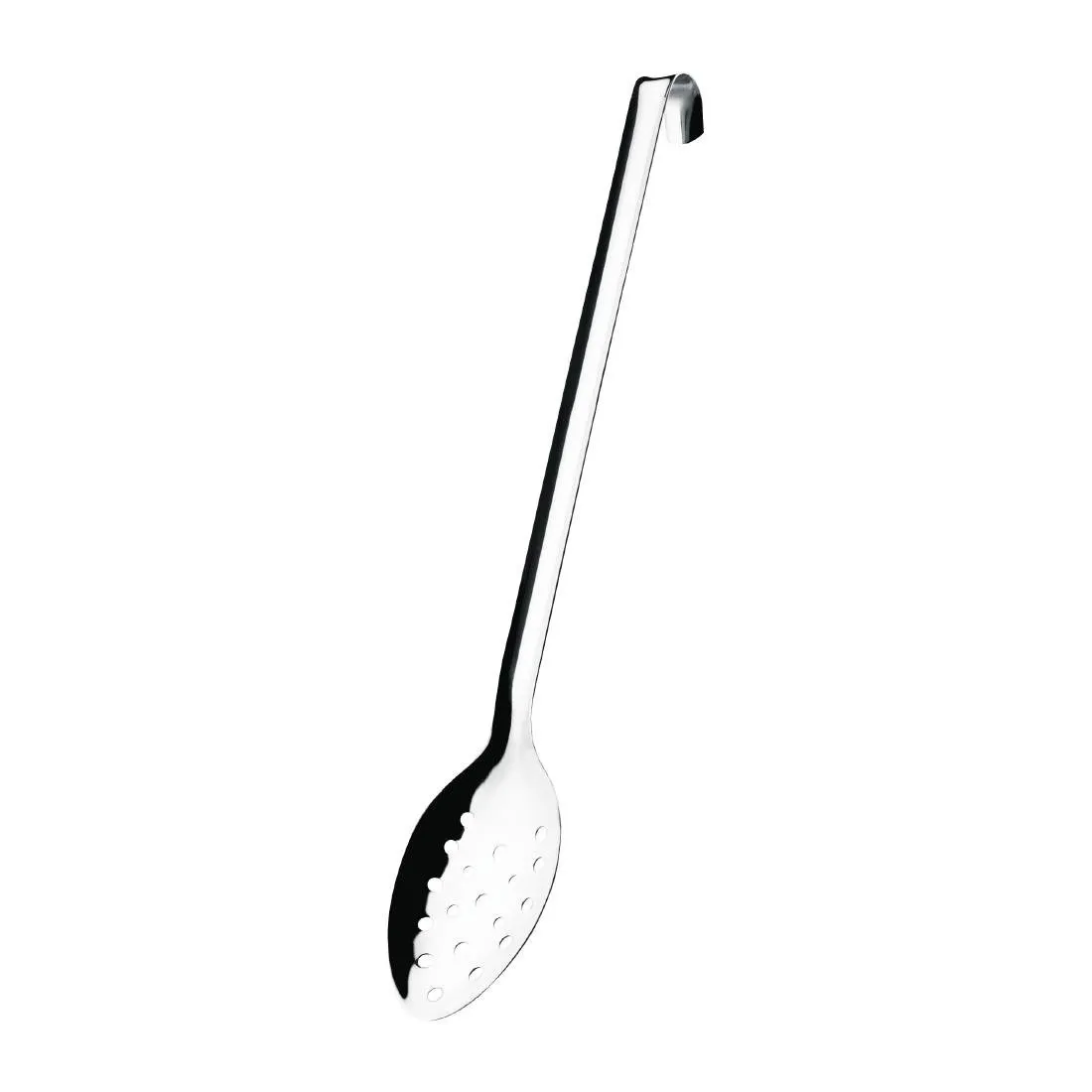 Durchlöcherter Löffel mit Haken - L 405mm