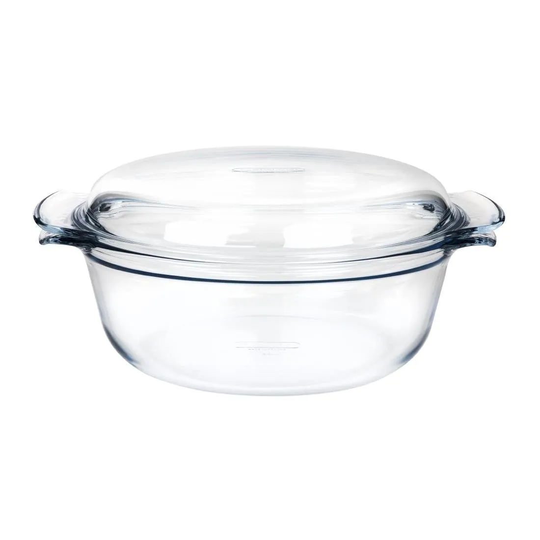 Runde Glasbräter - 3,75L