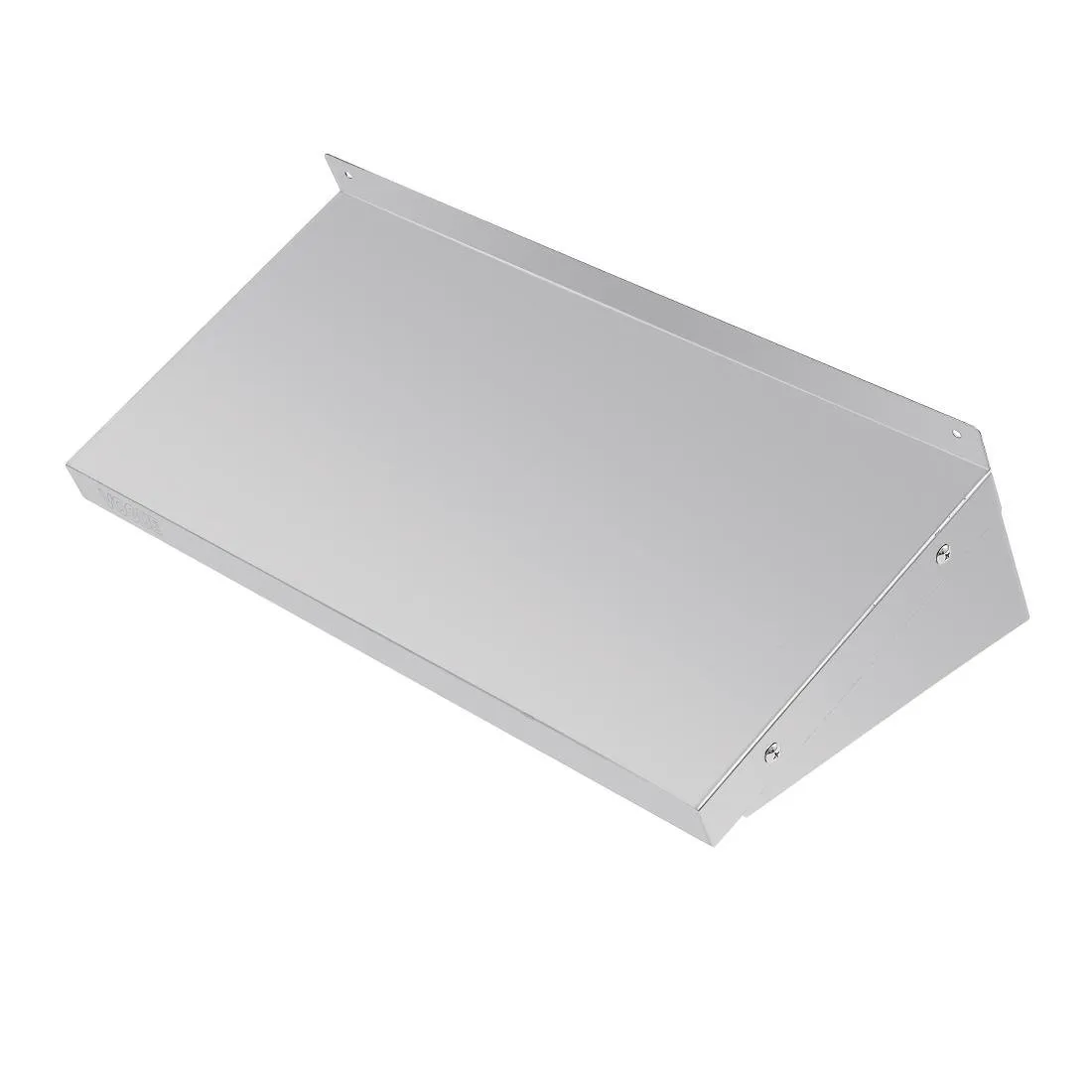 Wandregal aus Edelstahl - L 600 x T 300 mm