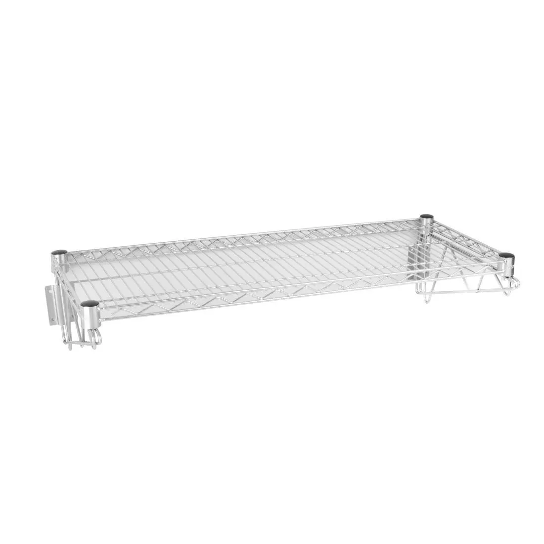 Metallisches Wandregal - L 910 mm
