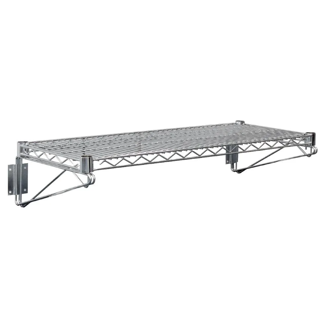 Wandregal aus Metall - L 1220 x T 360 mm