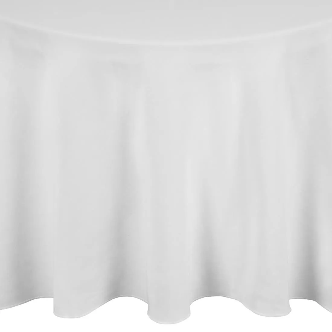 Tischdecke Rund Weiß Mitre Essentials Anlässe - Ø 2800 mm
