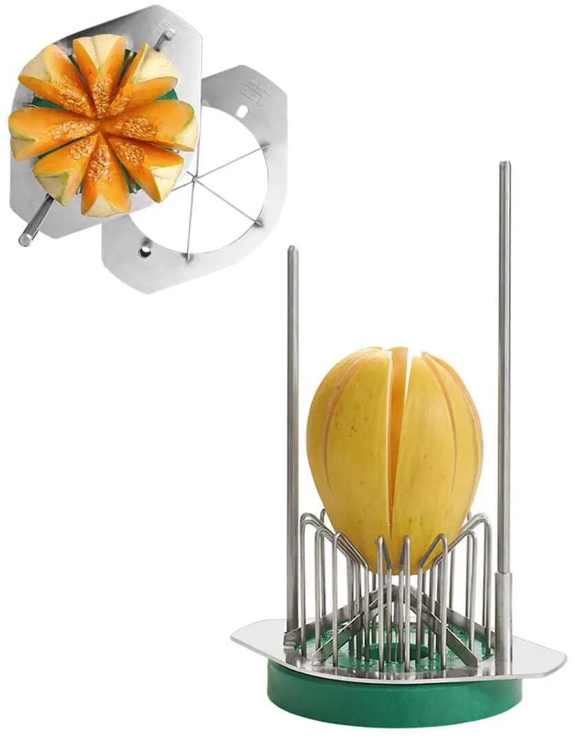 Melonen-Schneider aus Edelstahl