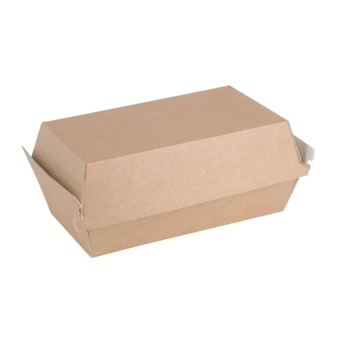 Kleine kompostierbare Boxen mit Scharnierdeckel 172 mm - Packung mit 200