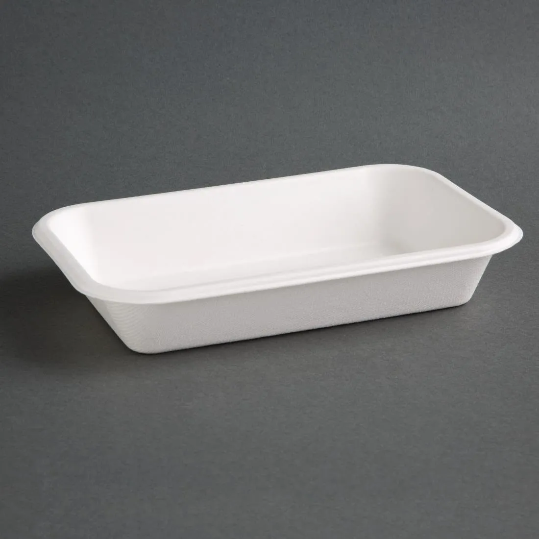Kompostierbare Schalen aus Bagasse 680 ml - Packung mit 50 Stück