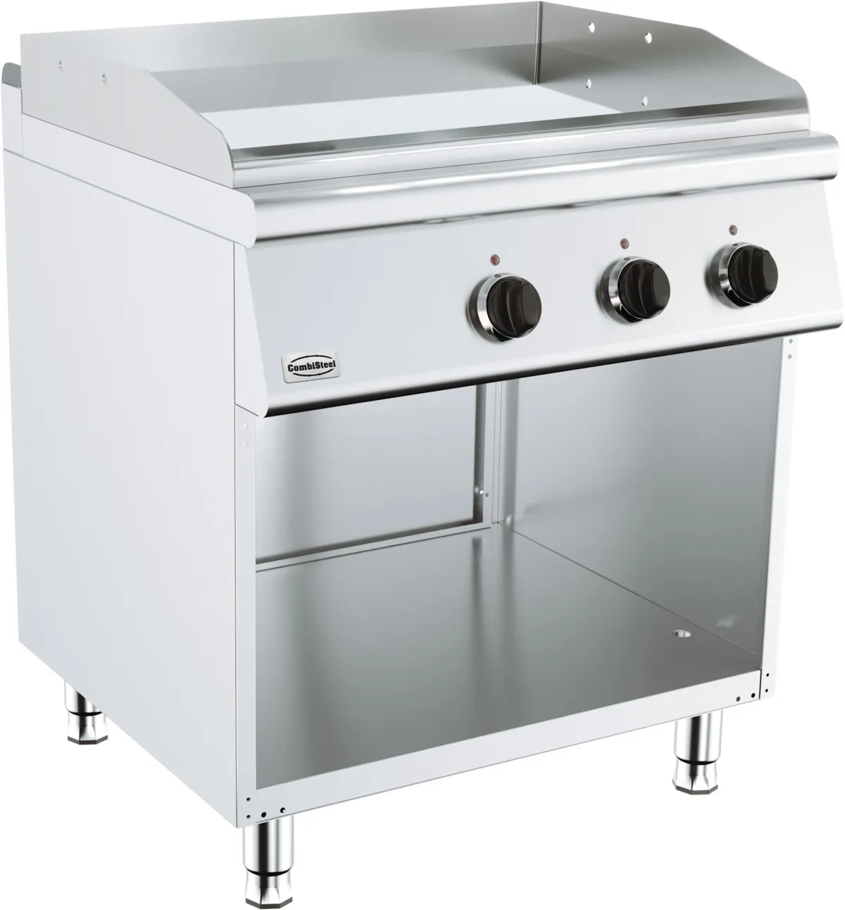 Elektrische Chrom-Grillplatte auf Unterschrank - Serie 700 - 800 mm