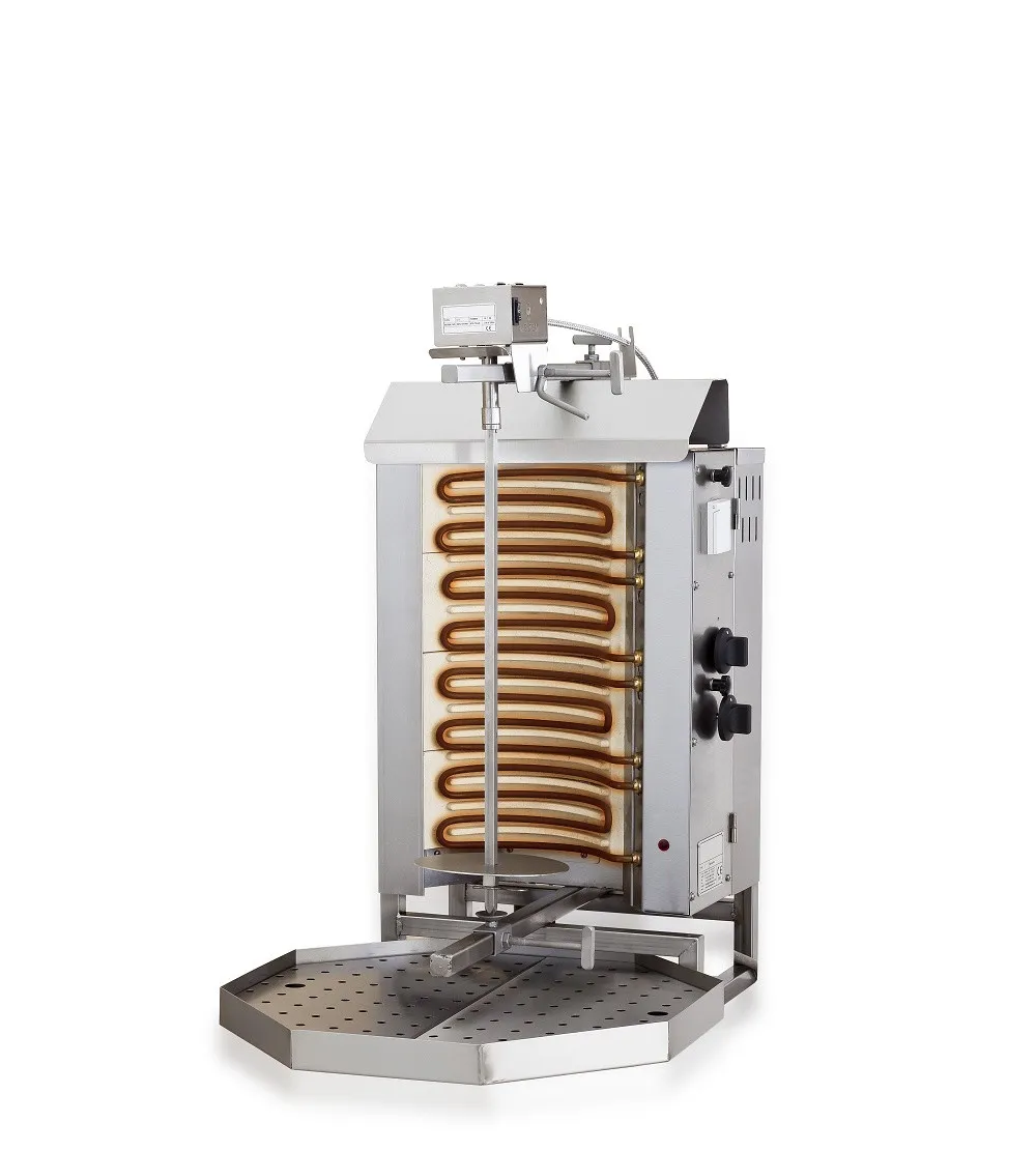 Elektrischer Grillspieß - 4 Heizzonen