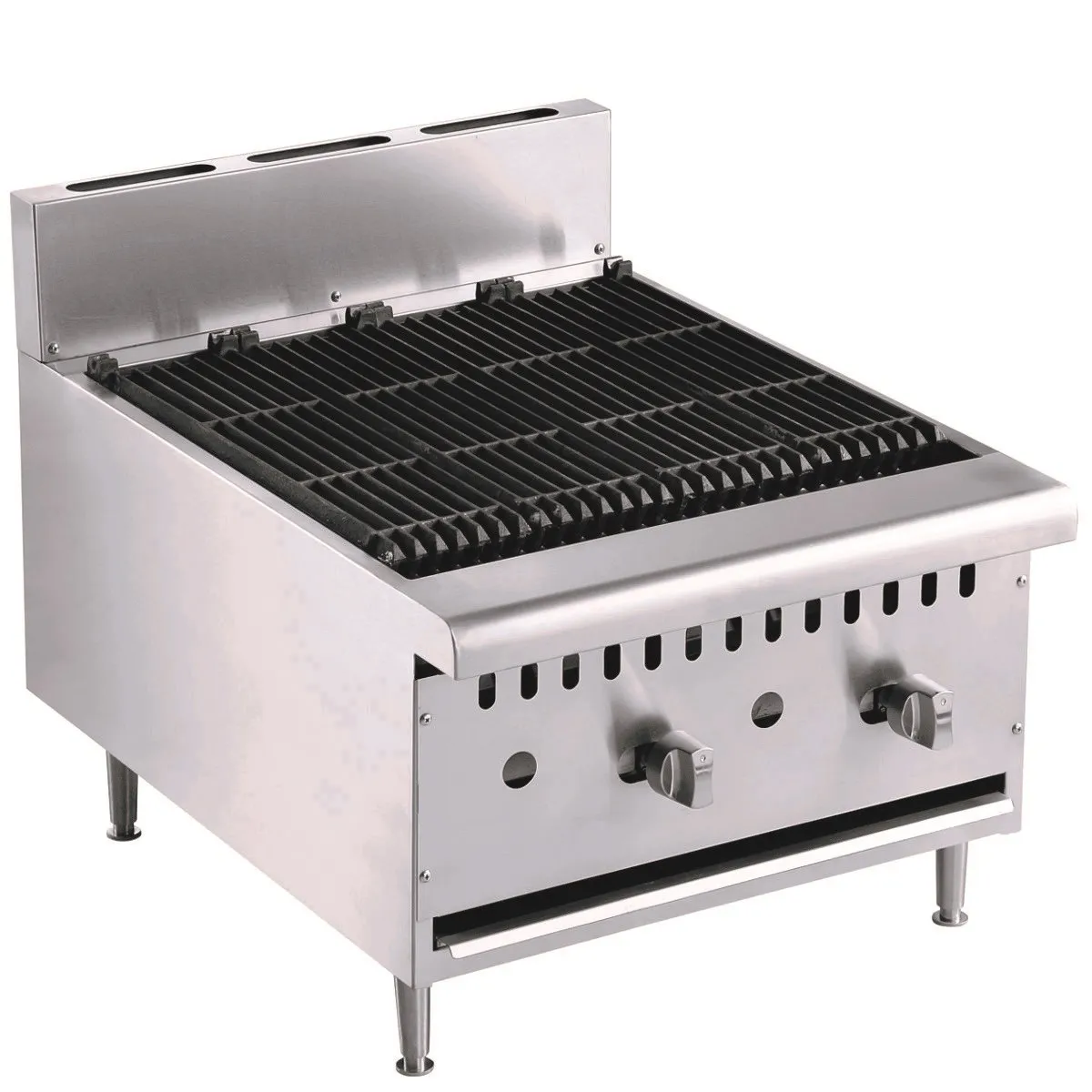 Grill mit Lavastein - 615 x 800 mm