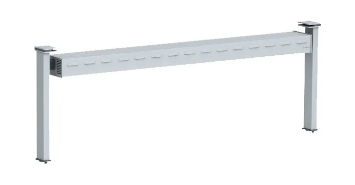 Rampe mit Warmlicht aus Keramik - L 1410 x T 142 mm